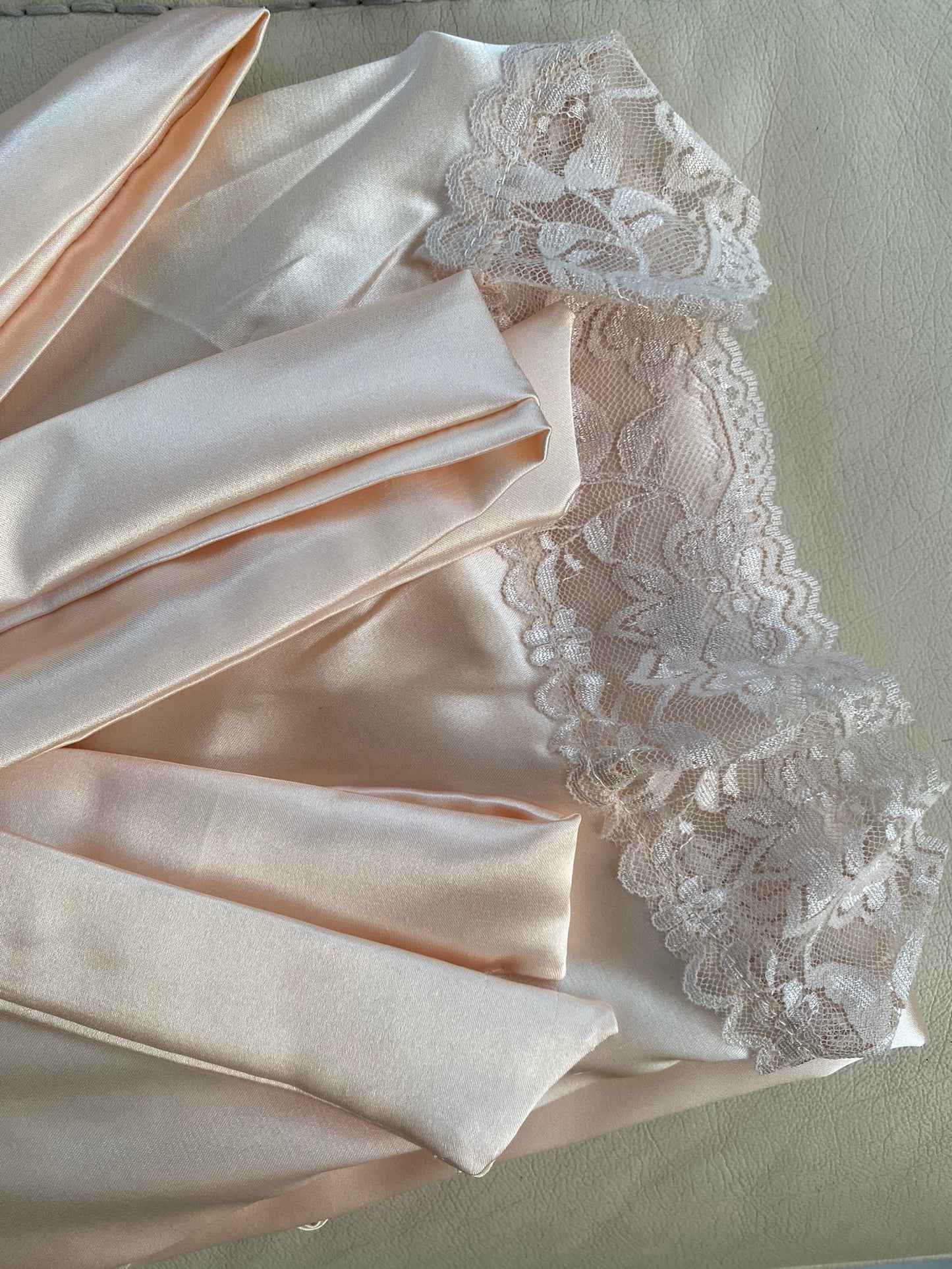 Premium Satin Lace Robe | 5 Elegant Colours