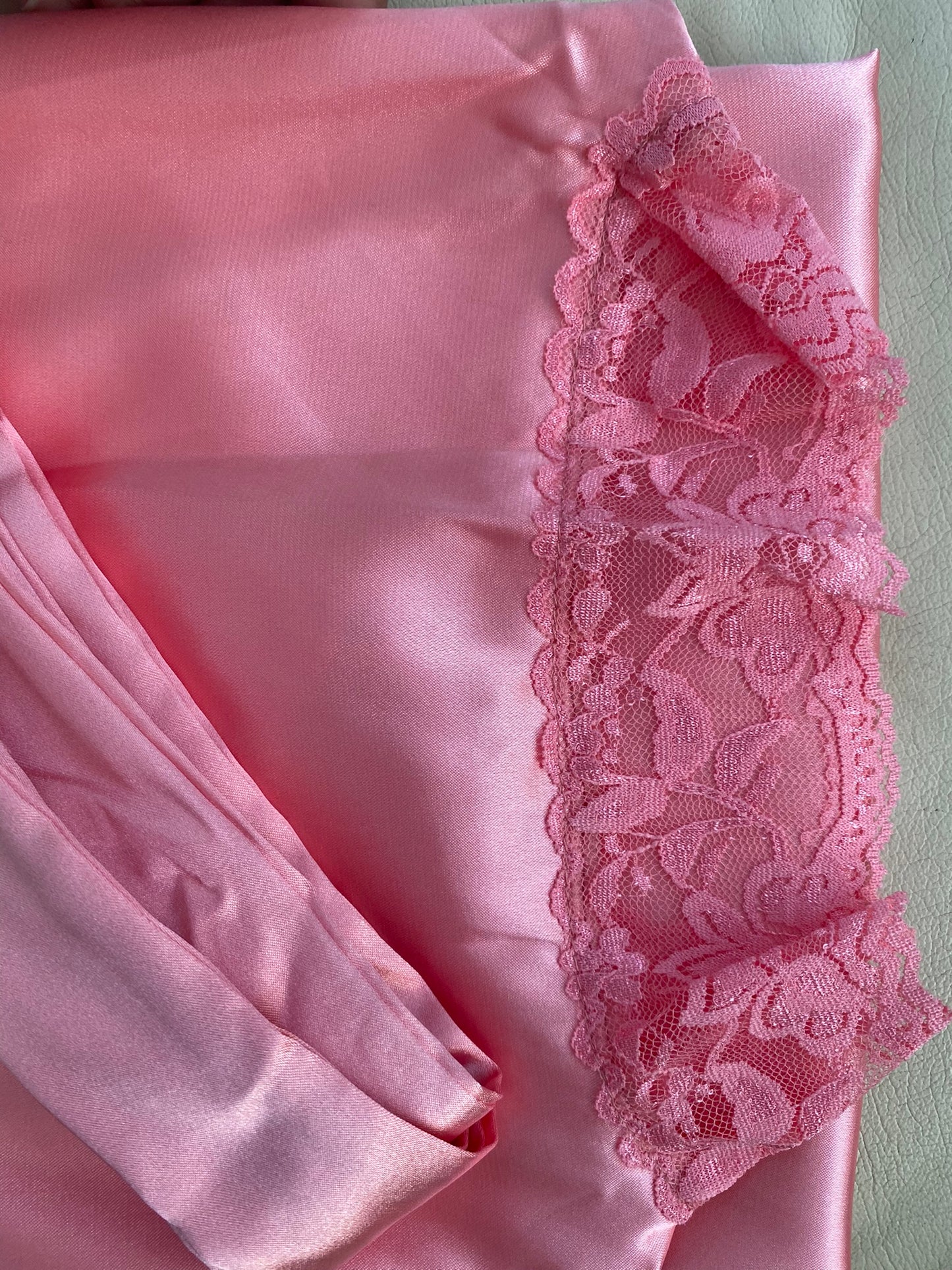 Premium Satin Lace Robe | 5 Elegant Colours