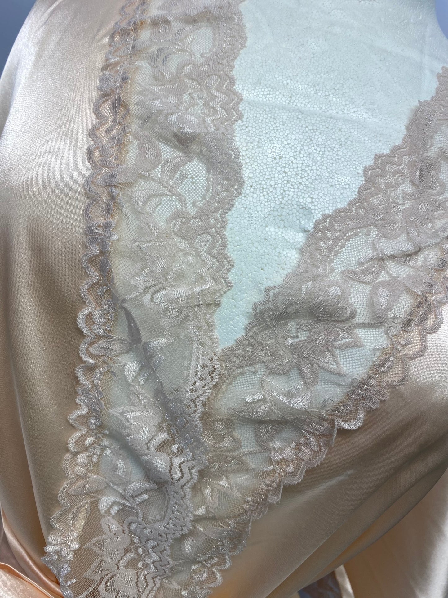 Premium Satin Lace Robe | 5 Elegant Colours